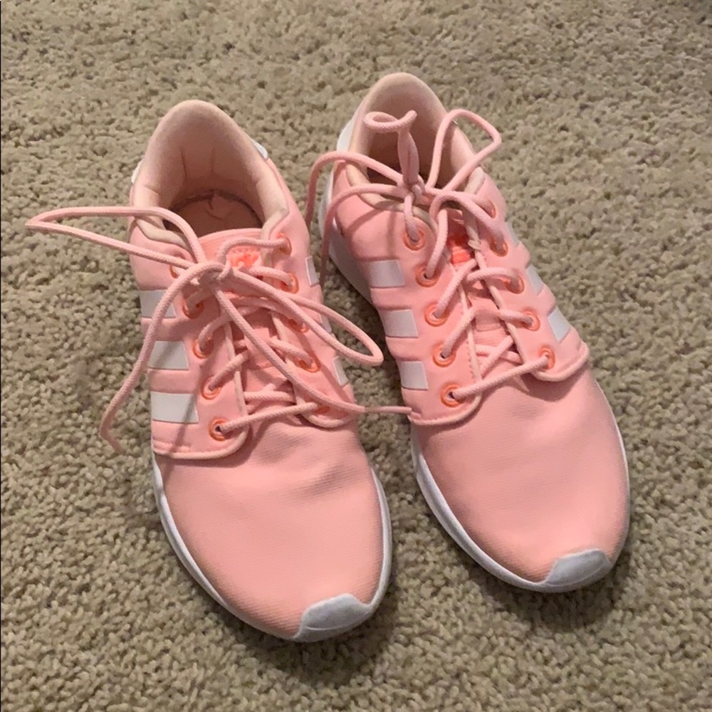 Pink Adidas sneakers